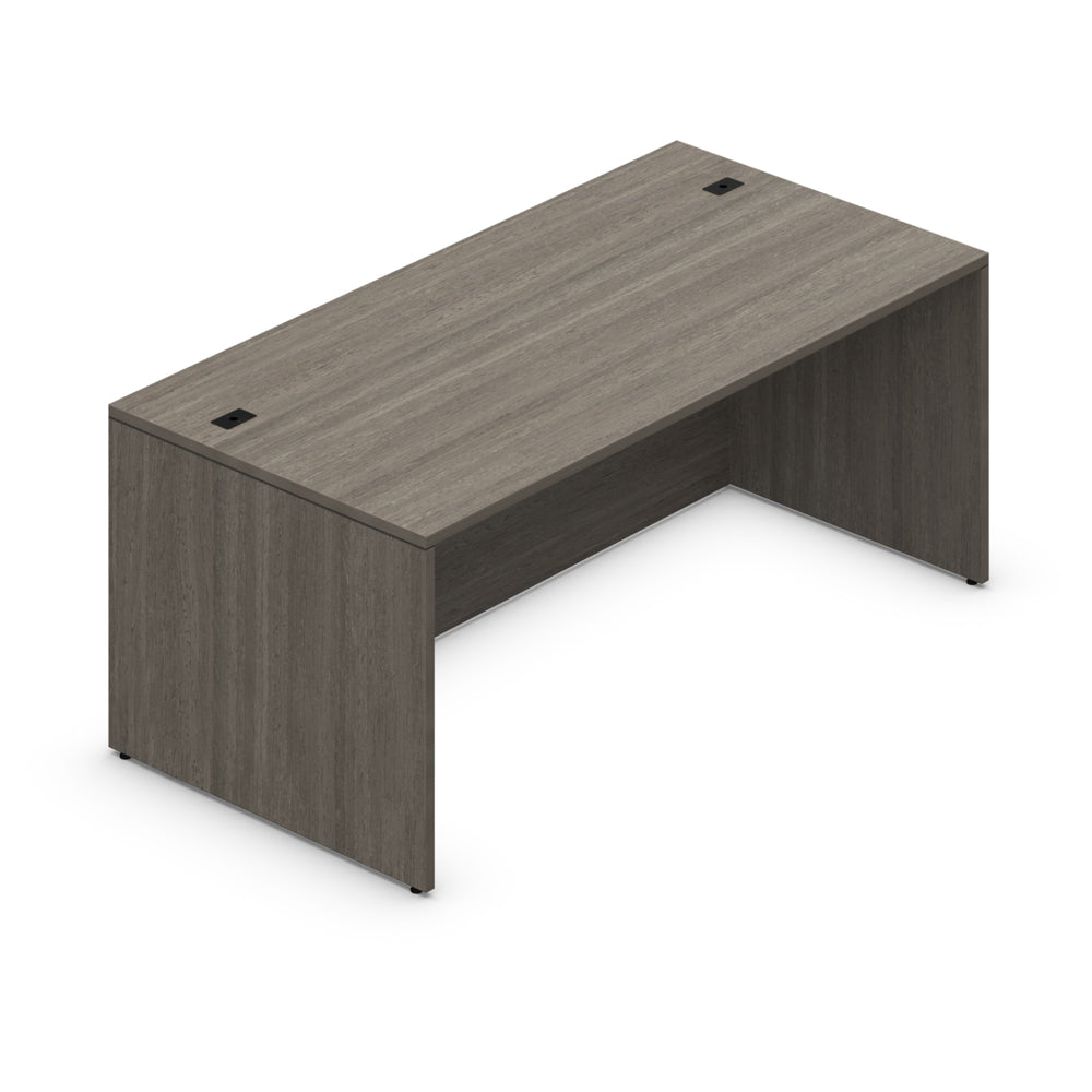 Offices to Go Newland Rectangular Desk - 72" x 36" - Grey