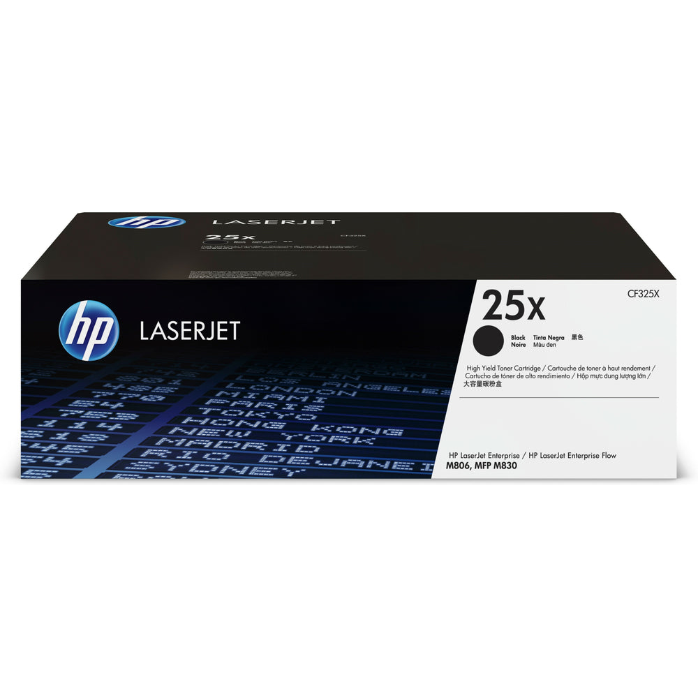 HP 25X Black Original LaserJet Toner Cartridge - High Yield (CF325X)