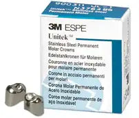 3M™ ESPE™ Unitek™ Stainless Steel Permanent Molar Crown, 900443, 900343, 900433, size 3