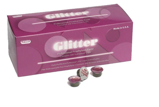 GLITTER (200) P/Paste w/Fl. (#9007422, #9007414, #9007412, #9007404, #9007402)