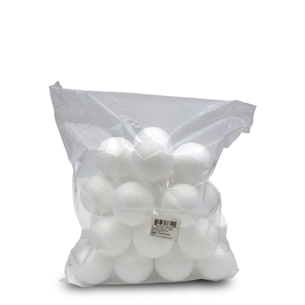 Boules de polystyrène DBLG - 25 mm - Paquet de 24
