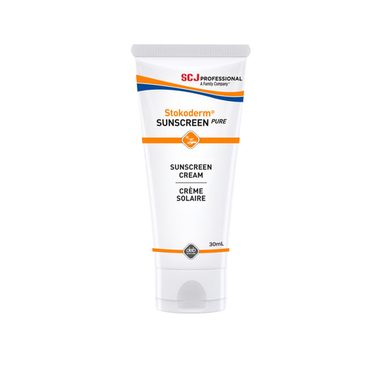 DEB Stokoderm Sunscreen PURE UV Protection Sunscreen - SPF30 - 30 mL - 30 Pack