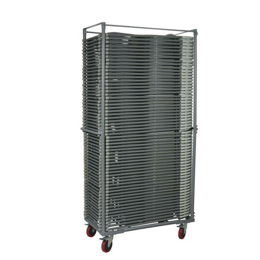Caddy for resin folding chair