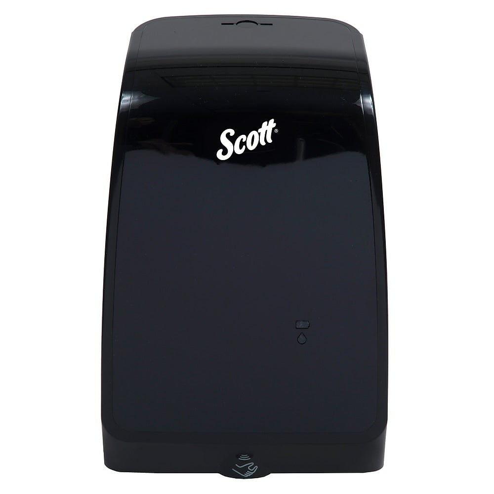 Distributeur électronique de produits de soins de la peau Scott sans contact - 1,2 L - Fumé/Noir
