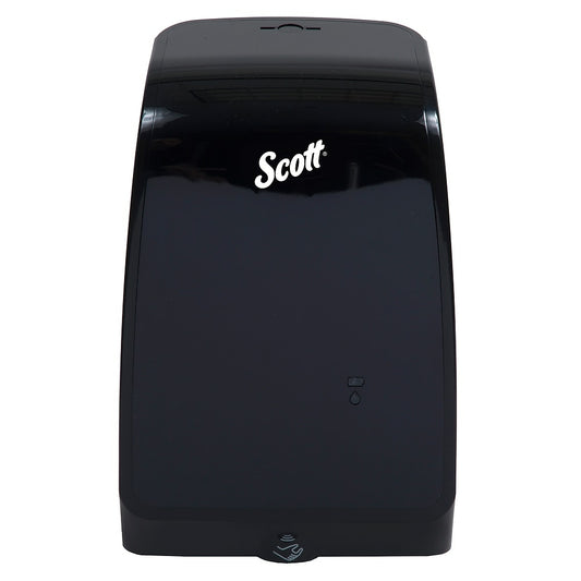 Distributeur électronique de produits de soins de la peau Scott sans contact - 1,2 L - Fumé/Noir