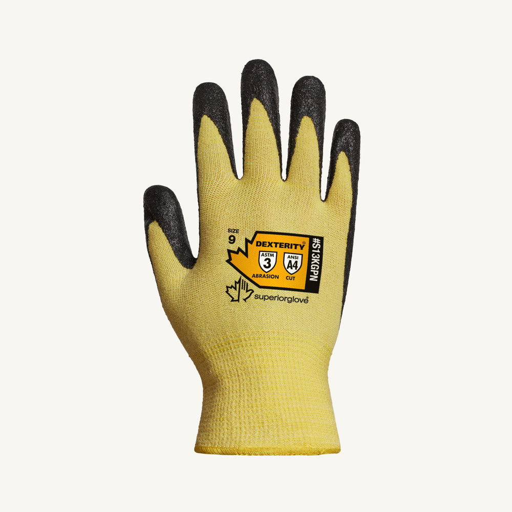 Gants multi-usages Dexterity Kevlar - Jaune - 9 - L'unité - S13KGPN9