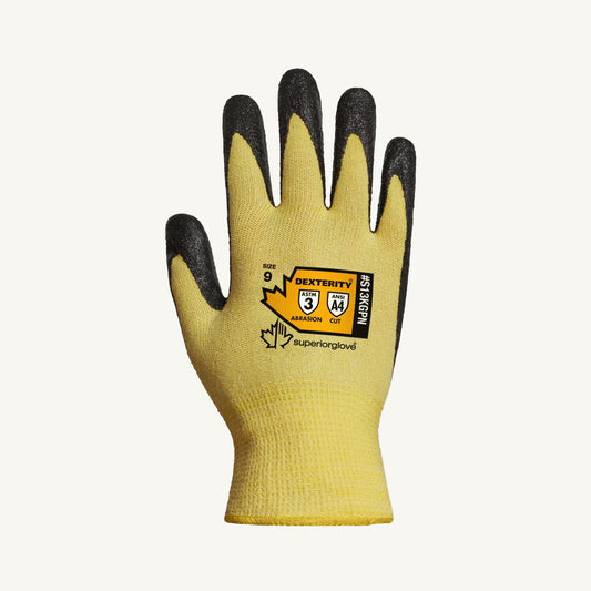 Dexterity Kevlar Multipurpose Gloves - Yellow - 9 - Each - S13KGPN9