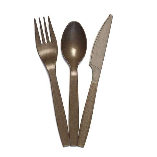 Eco Dinnerware Bulk Cutlery Set - 1000 Pack