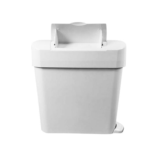 Globe Commercial Products Foot Pedal Sanitary Napkin Receptacle - 22 L