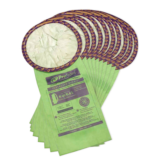 Sacs d'aspirateur micro-filtres ProTeam Intercept - Paquet de 10