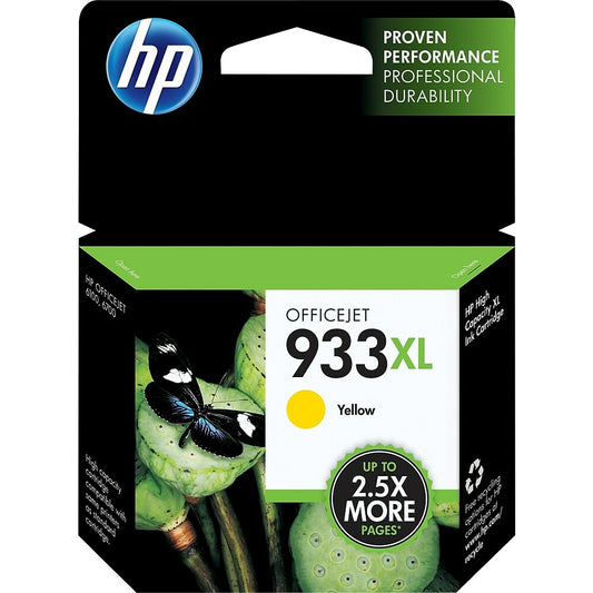 Cartouche d'encre jaune HP 933XL à haut rendement (CN056AN)