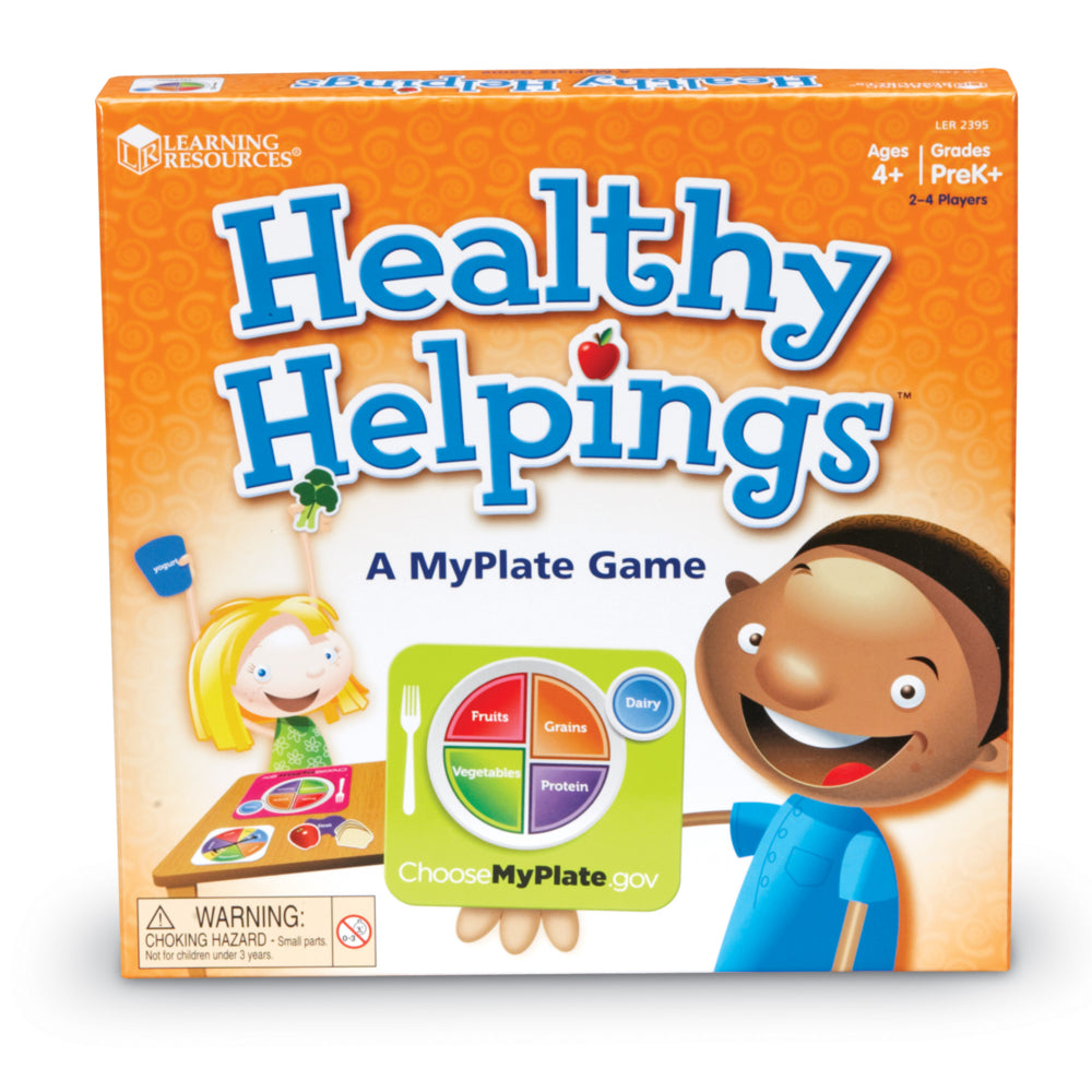 Learning Resources Healthy Helpings My Plate Game