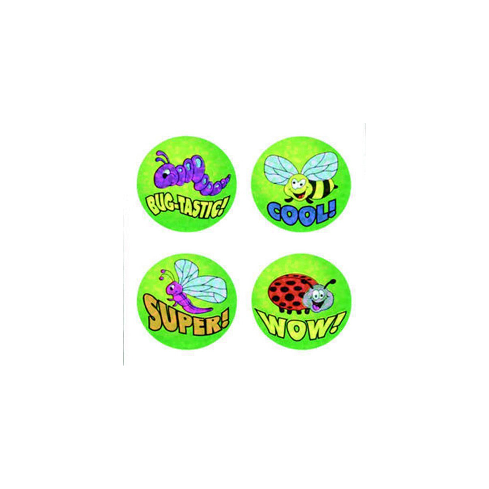Autocollants de récompense pour les classes éducatives Sandylion Silver Lead-Sandy Lion - 5 carrés/feuille - Pack de 3 feuilles