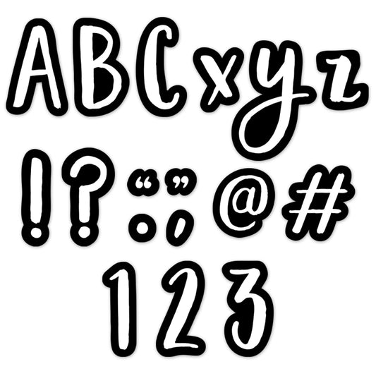 Creative Teaching Press Classroom Cafe 4" Designer Letters