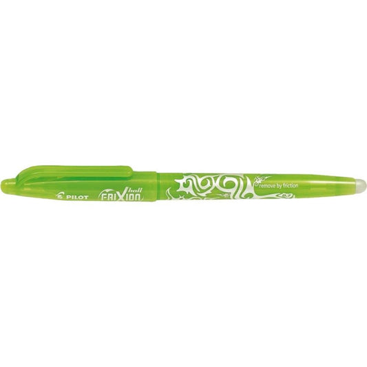 Pilot Frixion Ball Erasable Gel Pen. 0,7 mm. Light Green. 12/box
