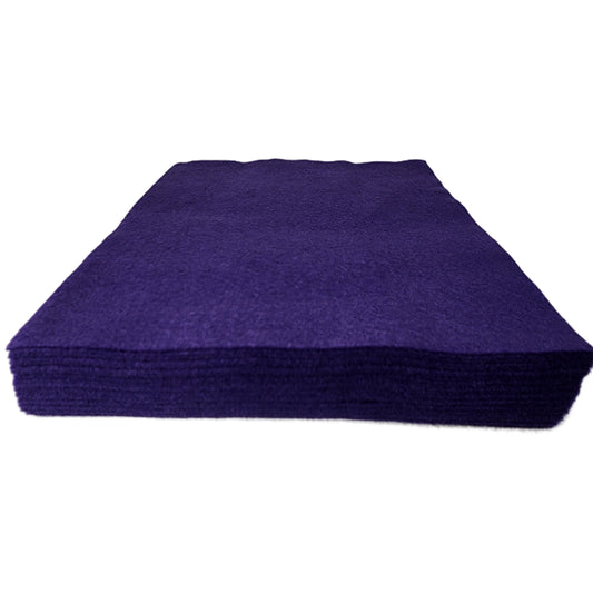 Multifeutre Craft Felt - 23cm x 30cm - Purple - 25 Pack