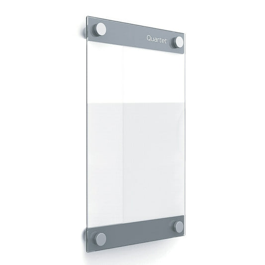 Quartet Infinity Customizable Glass Board, 11" x 17", Clear (3413899241)