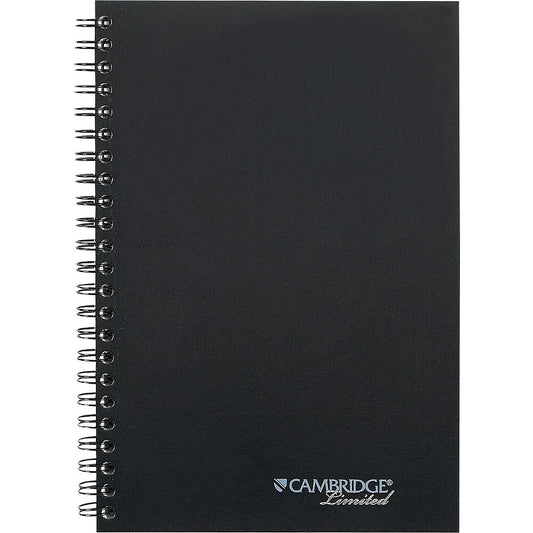 Carnet de notes Cambridge Limited Business, 20,3 cm x 12,7 cm, noir, 80 feuilles