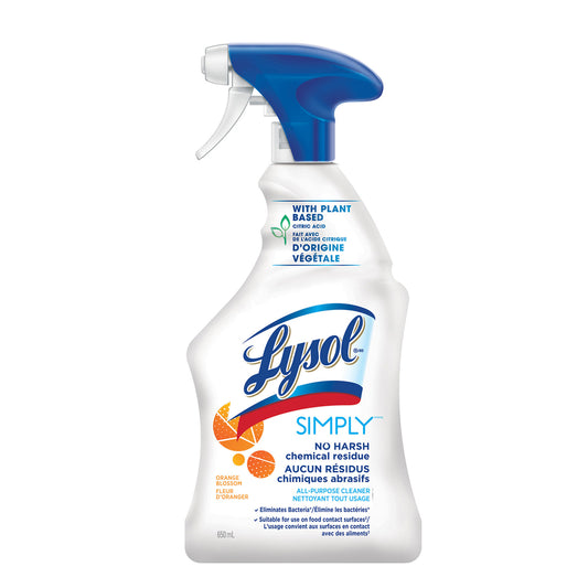 Lysol Simply All Purpose Cleaner - Orange Blossom - 650mL