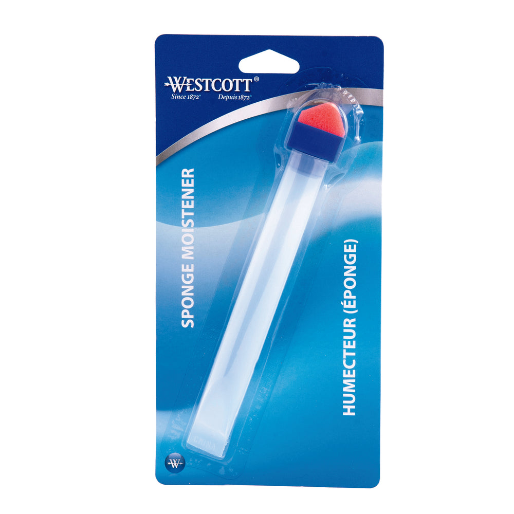 Westcott Tube-Style Moistener with Polyurethane Sponge Tip