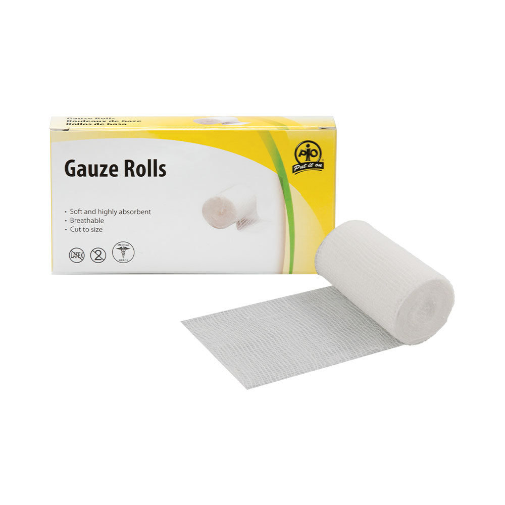 Rouleaux de bandages de gaze Wasip - 5 cm x 9 m