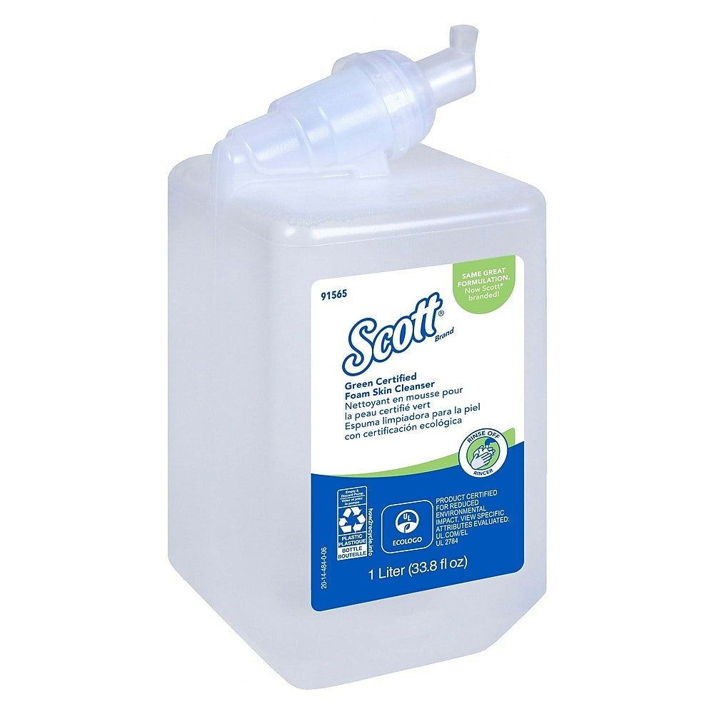 Savon moussant pour les mains Scott Essential Green Certified non parfumé - 1 L