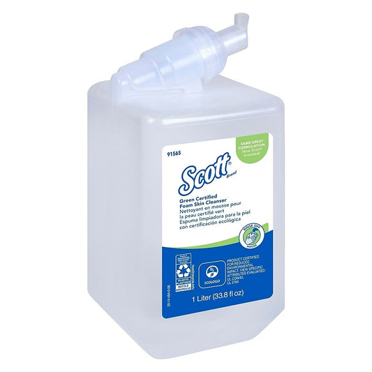Savon moussant pour les mains Scott Essential Green Certified non parfumé - 1 L