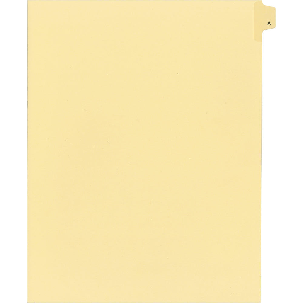 Southwest Index Tabs - Letter A - Buff - 1/25 Cut - 25 Pack