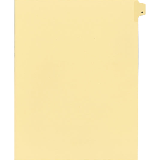 Southwest Index Tabs - Letter A - Buff - 1/25 Cut - 25 Pack