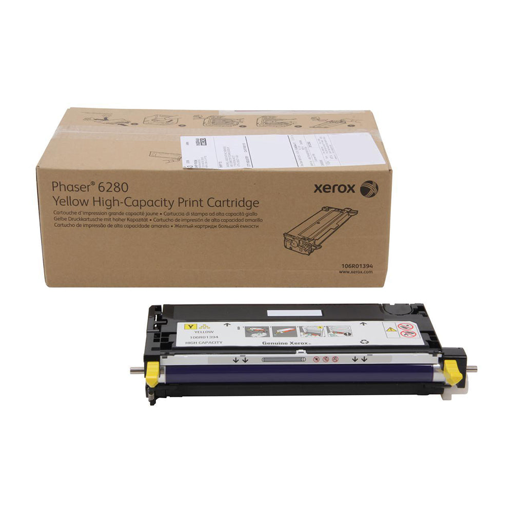 Cartouche de toner jaune haute capacité Xerox Phaser 6280