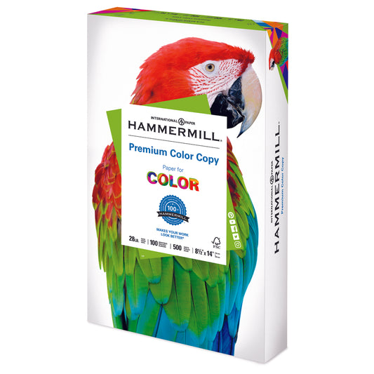 Papier numérique couleur Hammermill - 8,5" x 14" - 500 feuilles