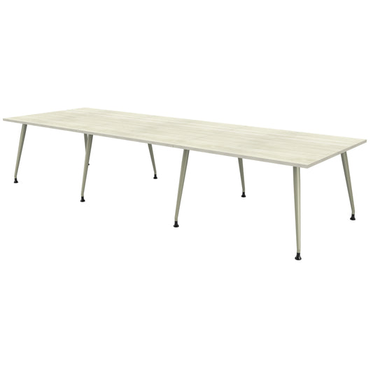 Heartwood HDL Innovations 10 person Rectangular Table - Winter Wood Silver