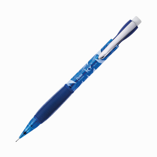 Pentel Icy Mechanical Pencil - 0.5mm - Tinted Blue Barrel - 12 Pack
