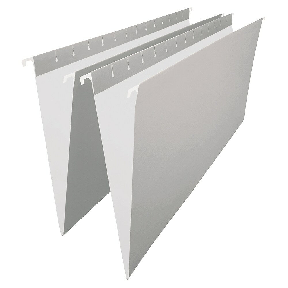 Chemises suspendues Staples grises - Format légal - Paquet de 25
