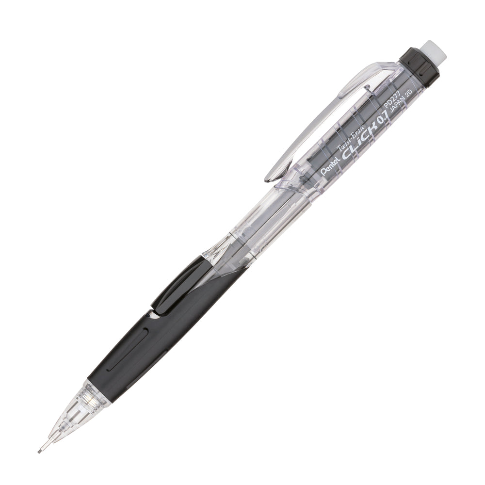 Pentel Twist-Erase Deluxe Mechanical Pencil - 0.7mm - Black