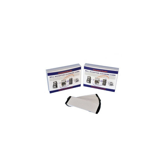 Cashtech Currency Currency Counter Cleaning Cards - 10 Pack
