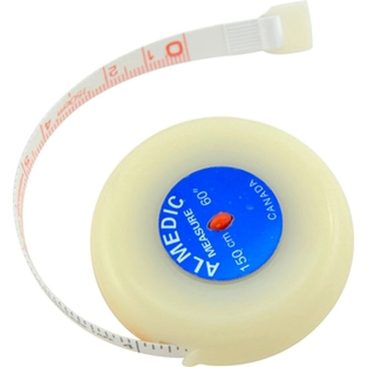 Almedic 60" Tape Measure - Fibreglass - White