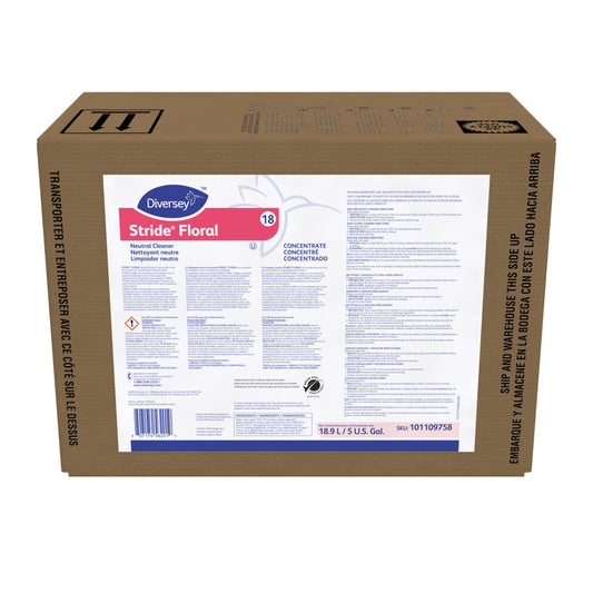 Diversey Stride Floral Neutral Cleaner - 5 Gallon