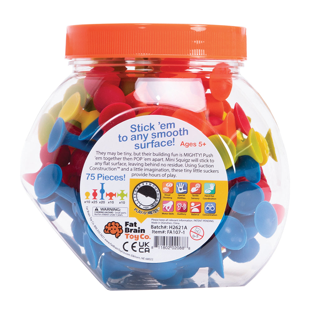 Outset Media Mini Squigz 75-Piece Set