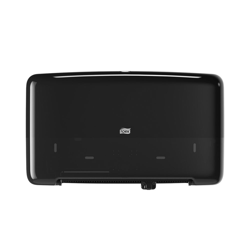 Tork Twin Mini Bath Tissue Dispenser - Black