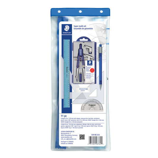 Coffret Super Math Staedtler 7 pièces
