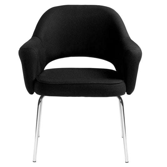 Nightingale Tonik 4-Legged Designer Chair - Black