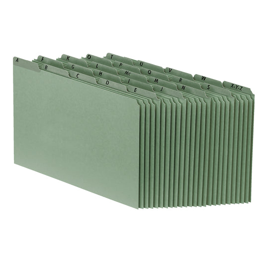 Pendaflex A-Z Pressboard File Guide - Legal - Grey