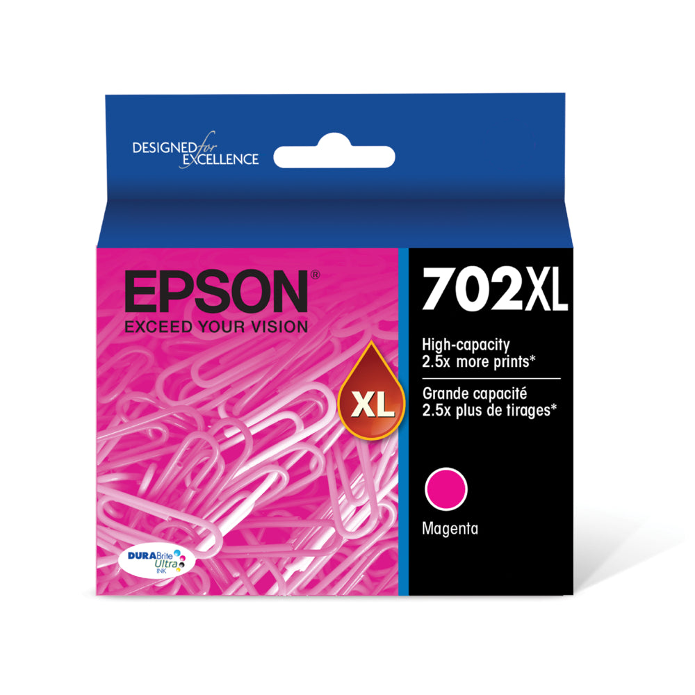 Epson T702 Ink Cartridge - High Capacity - Magenta