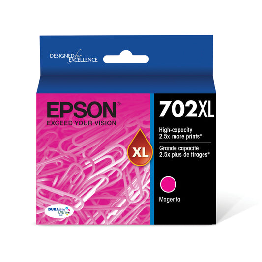 Epson T702 Ink Cartridge - High Capacity - Magenta
