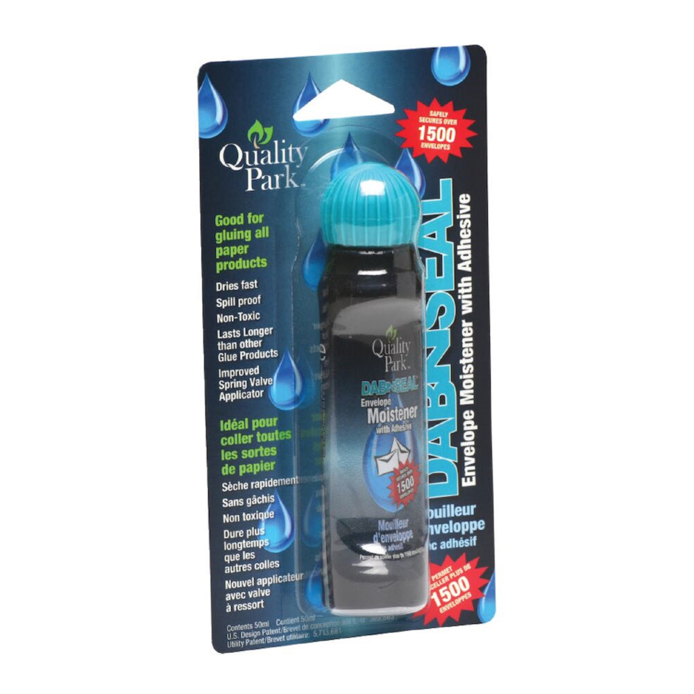 Humidificateur d'enveloppes Quality Park Dab 'n' Seal avec adhésif