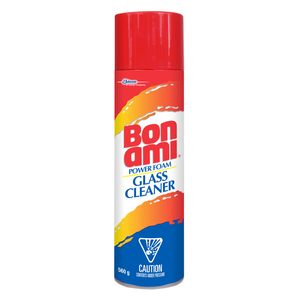 Bon Ami Power Foam Glass Cleaner, 560 g