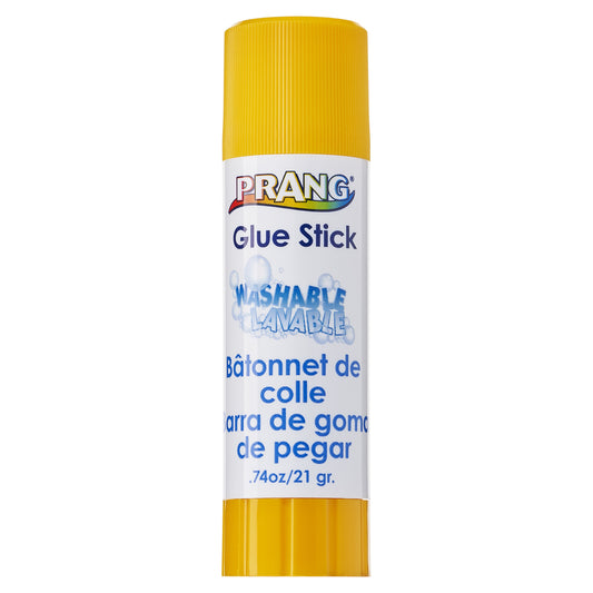 Prang Washable Glue Stick - 0.74 oz. - Clear