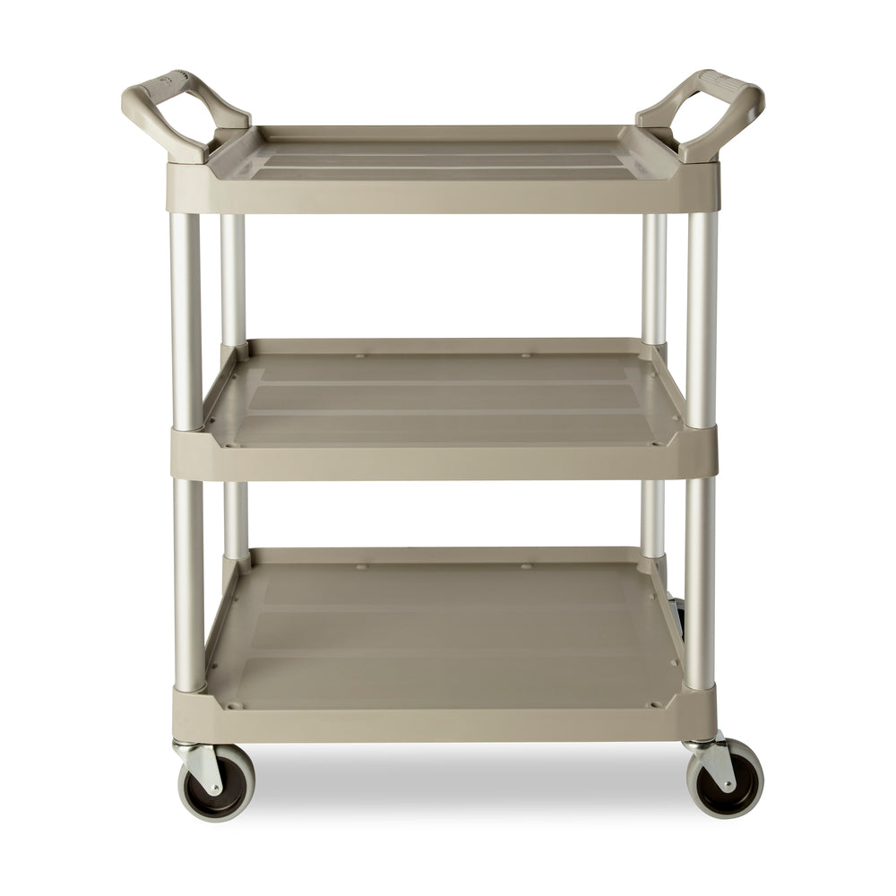 Chariot utilitaire Rubbermaid Commercial avec roulettes pivotantes de 4 po - Capacité de 200 lb - Platine