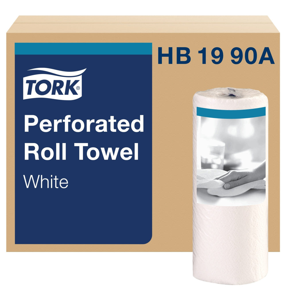 Tork Perforated Roll Towel - 210 Sheets Per Pack - 12 Pack
